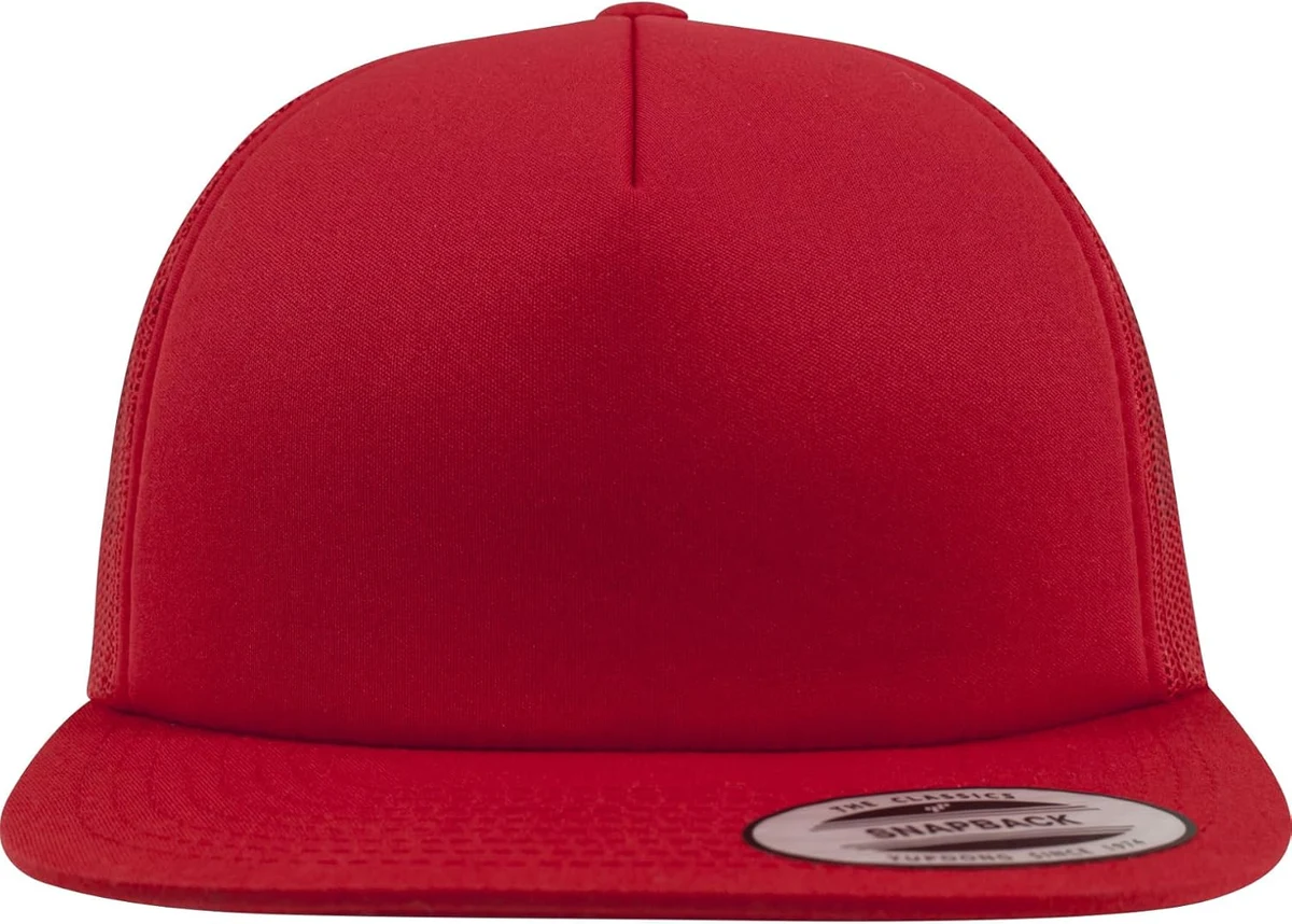 Flexfit Retro Trucker Unisexe Casquette Noir 60% Coton, 40% Polyester