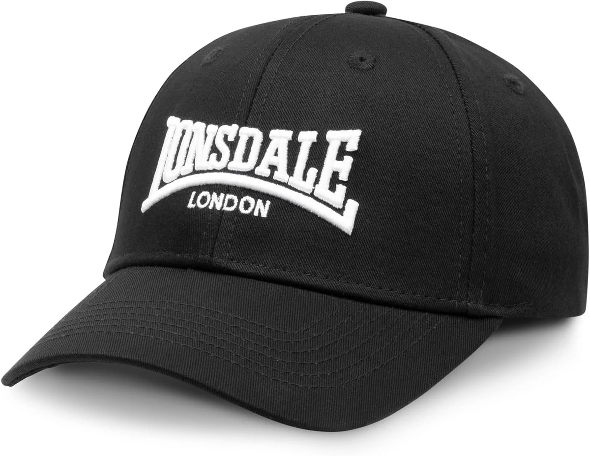 Lonsdale London Wigston Unisexe Casquette Noir