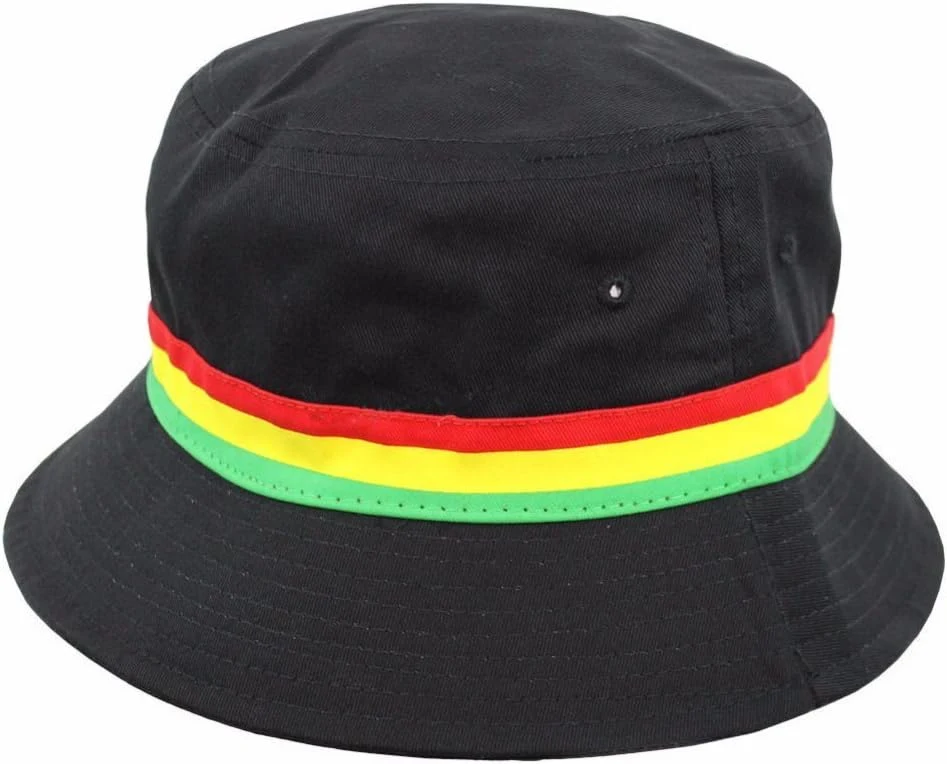 Wigwam Chapeau bob en Coton à Rayures Rasta