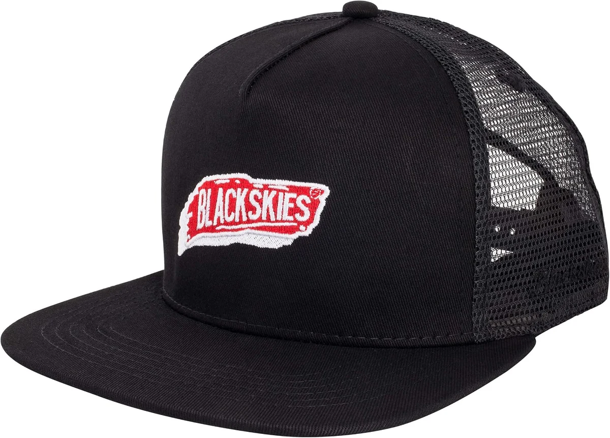 Blackskies® Trucker Snapback Cap | Casquette Trucker Snapback Premium Homme Femme | Casquette Baseball avec visière et Mesh - Unisexe Streetwear Outdoor Été Loisirs
