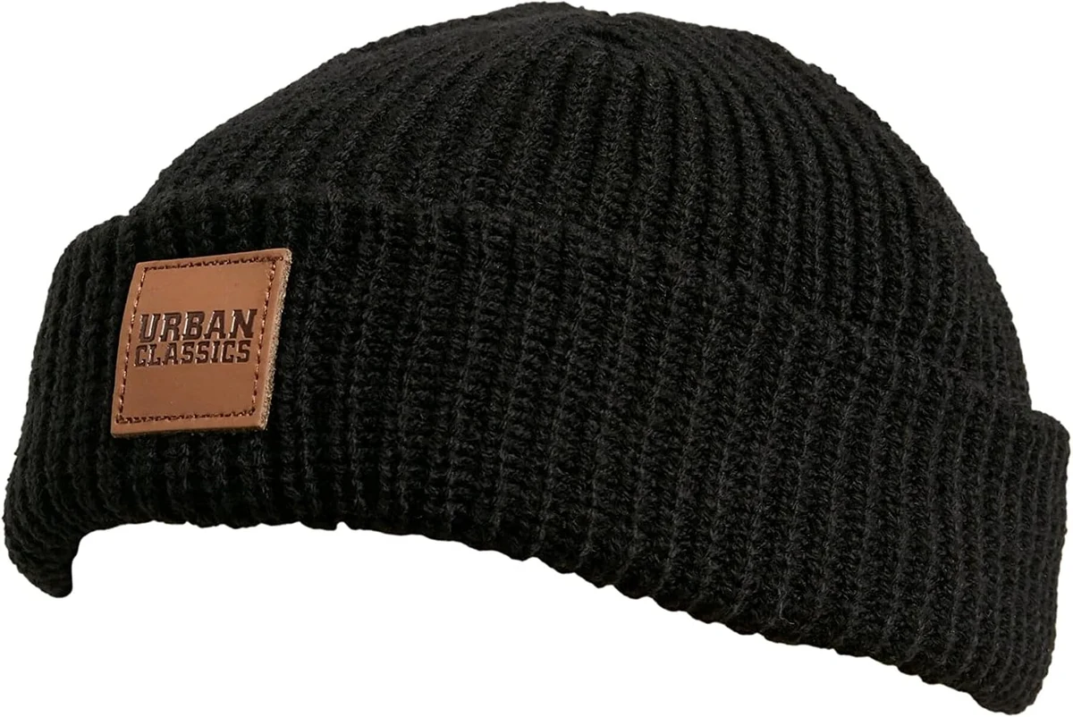 Urban Classics Bonnet Dogger Unisexe Bonnet Noir