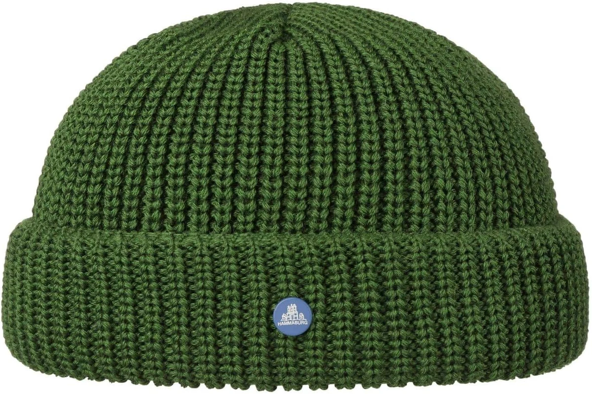 HAMMABURG Bonnet Docker en Tricot Fabrique en Italie Unisexe Automne Hiver