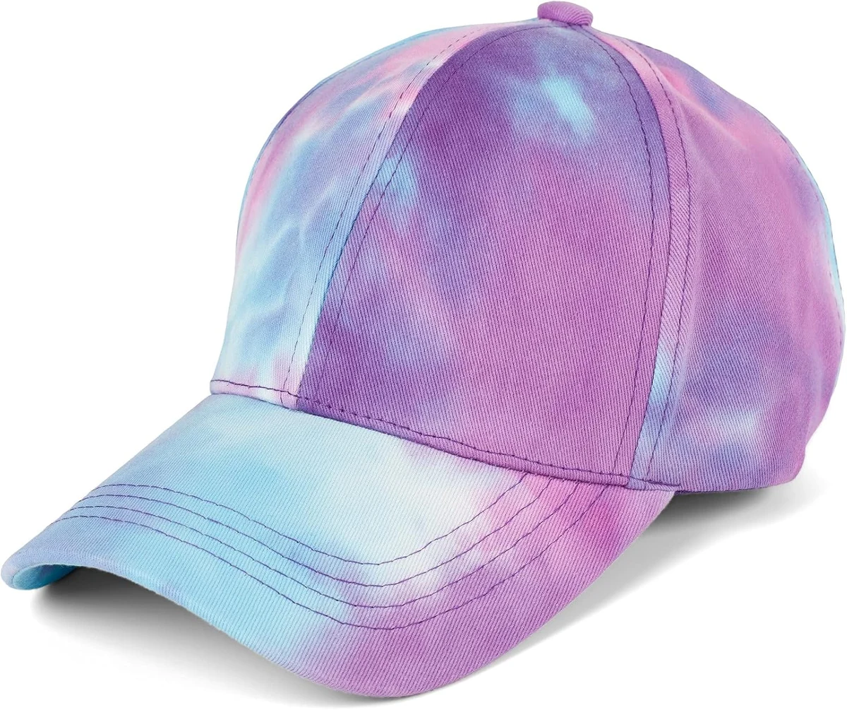 styleBREAKER Casquette pour Femmes en Coton avec Motif Batik, Capuche d'été à 6 Panneaux, Ajustable avec visière, Chaque modèle est Une pièce Unique