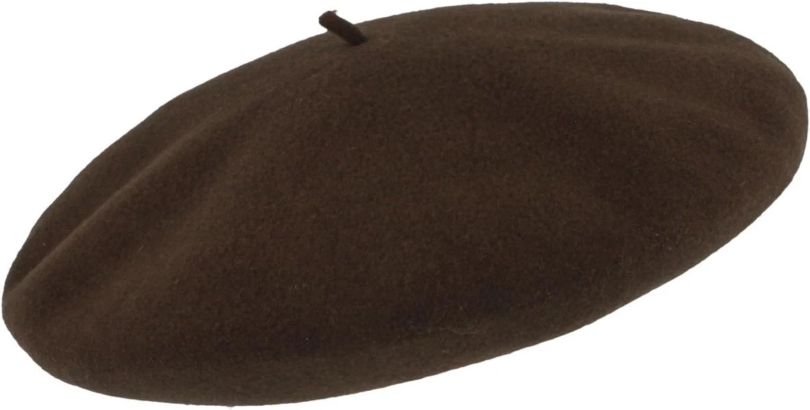 Laulhère Béret original pour homme - Fabriqué en France - 100 % laine mérinos