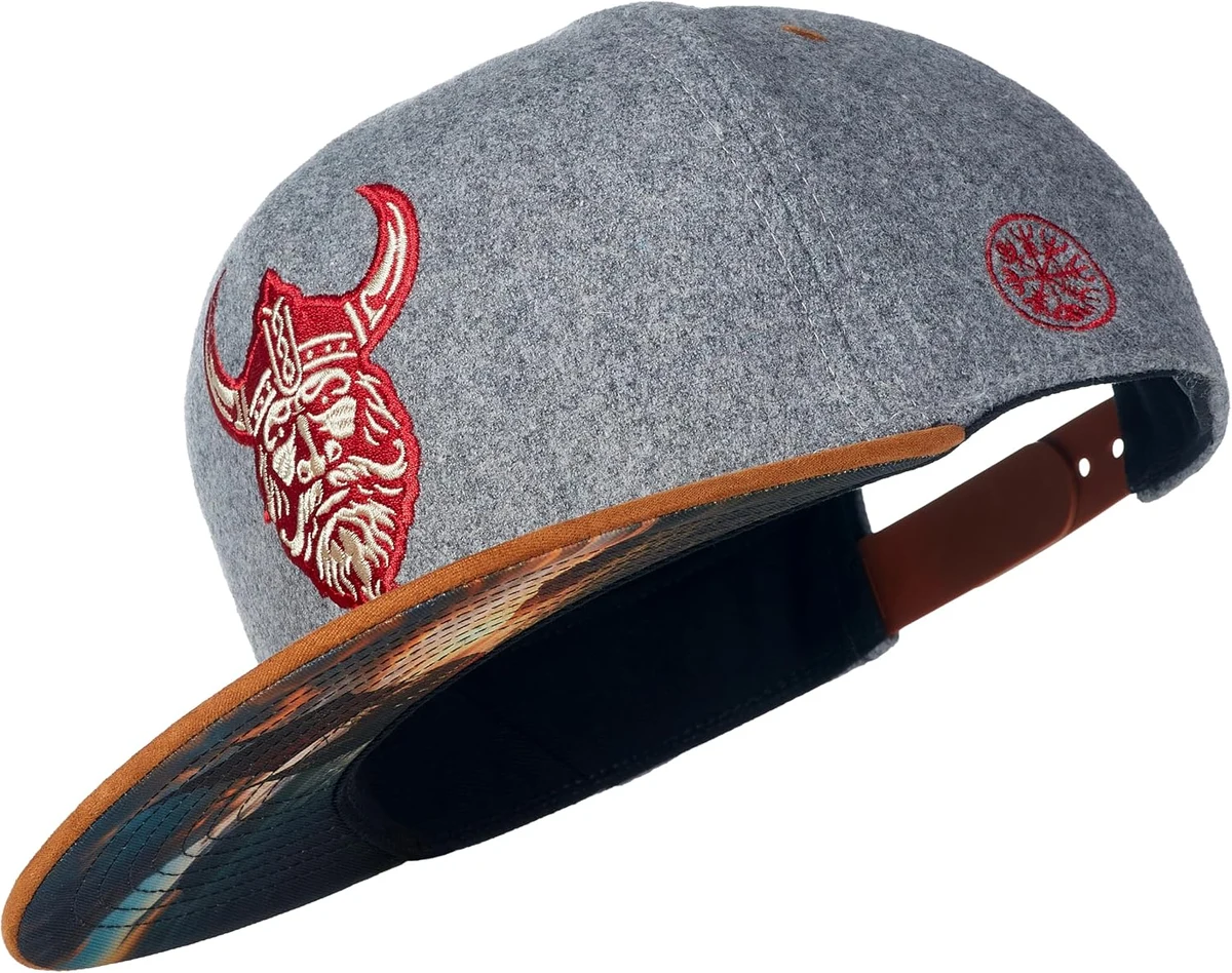 Cadency® Snapback Casquette Homme, Casquette de Baseball Visière Droite,Taille Unique, Unisexe