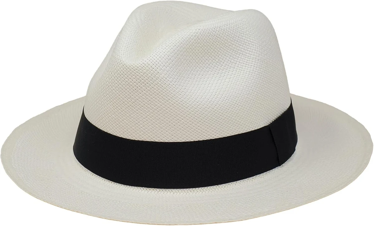 Tumia - Véritable Panama Traditionnel Pliable - Fait à la Main en Équateur - Enroulable