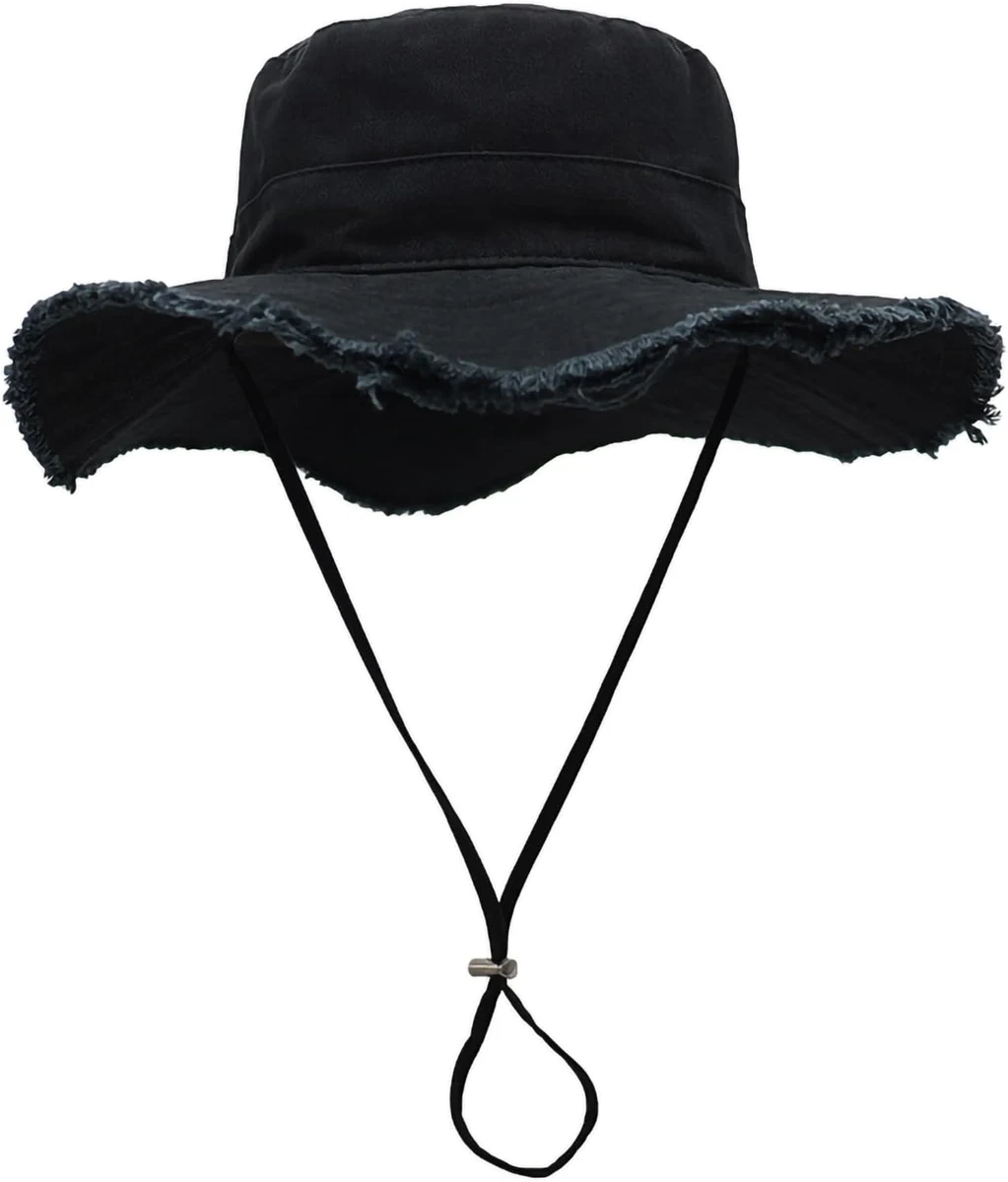 Chapeau de Soleil Femme Homme Chapeau Anti UV UPF 50+ Été Chapeau de Seau Pliable Chapeau de Pêcheur à Large Bord Casquette Visière Capeline Plage Chapeau Jungle Jardin Safari Voyage