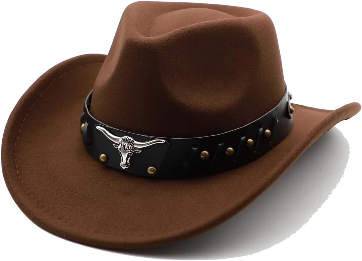 Chapeau Cowboy Femme Chapeau Western Homme Jazz Cowboy Hat Homme