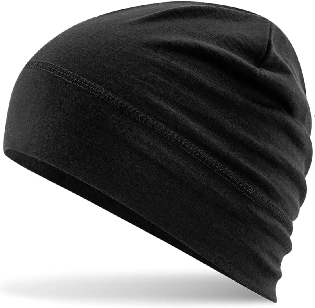 Hatstar Bonnet en laine mérinos - 100 % laine mérinos - Unisexe - Léger et fin